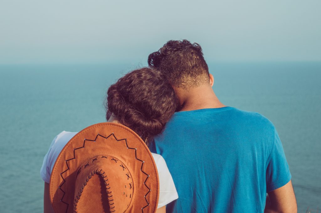 Couple supporting each other through communication