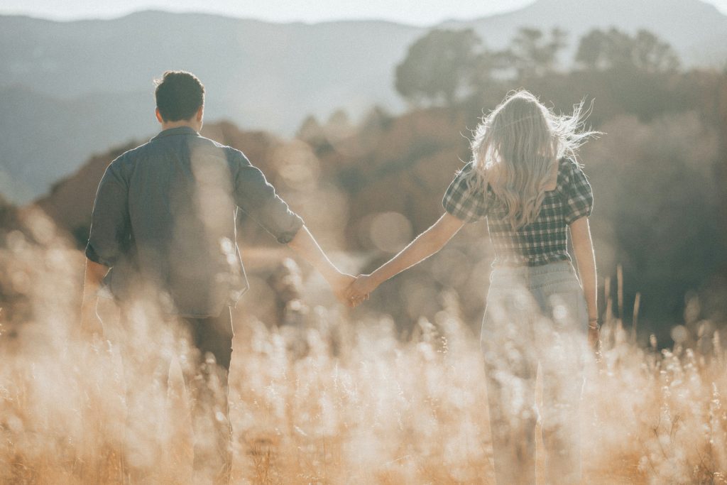 Happy couple after couples counselling